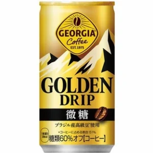 【日本直送】ジョージア ゴールデンドリップ微糖 缶 185g 30本入り