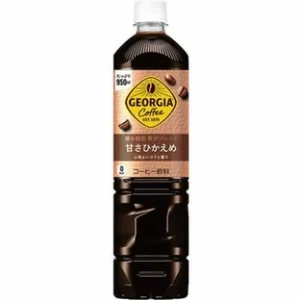 【日本直送】コカコーラ ジョージア カフェ ボトルコーヒー 無糖 950ml 12本入り