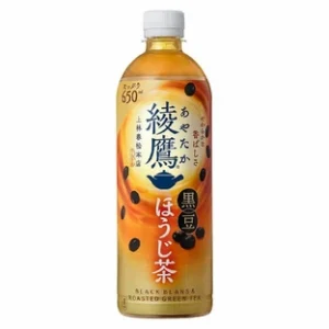 【日本直送】コカ・コーラ 綾鷹 黒豆ほうじ茶 650ml 24本入り